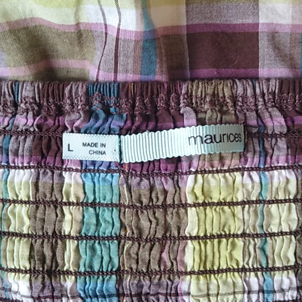 Strapless Button Down Top - Picture 3 of 6